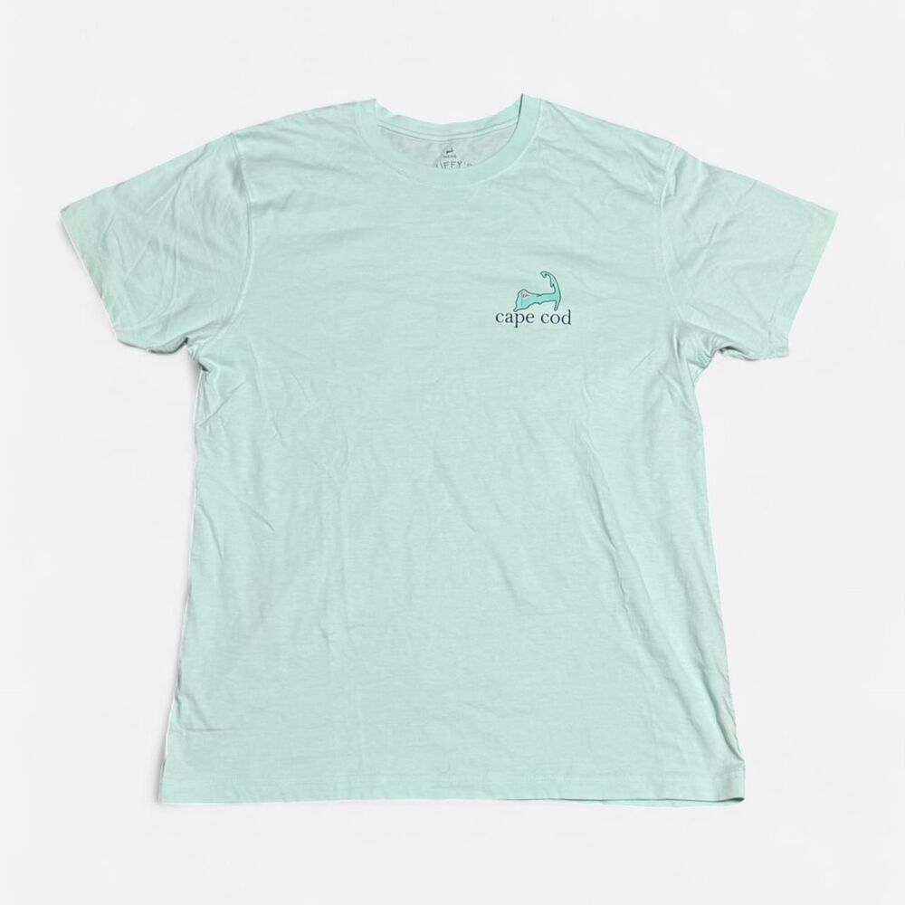 Cuffy’s Cape Cod light blue Large size (width 21in, length 27/2in) T shirt